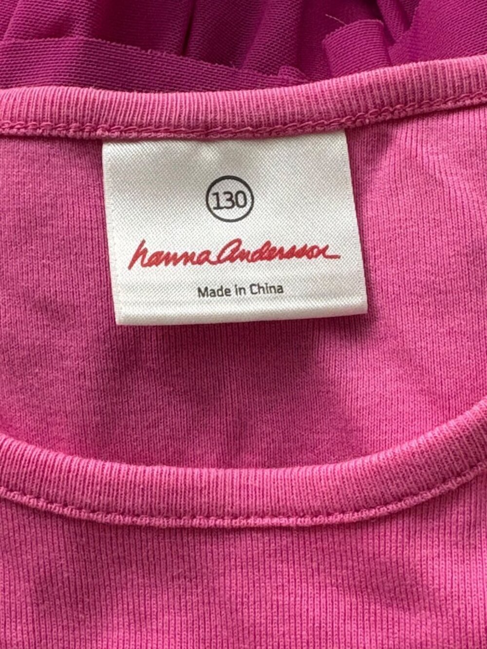 Hanna Andersson Girls Sleeveless Dress W/ Ruffle Skirt & Sparkle Waistband Sz 8 - Picture 2 of 9